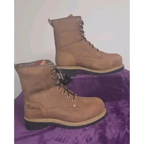 Wolverine Snyder Logger Steel Toe Waterproof Insulated Boots Size 12EW - NWT Wolverine Snyder Men main image 2